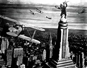 Animation Prints: King Kong is a 1933 American fantasy monster/adventure film