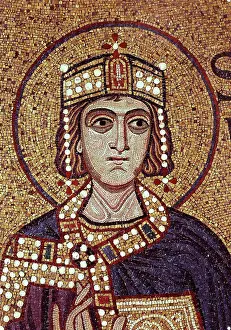 Old Testament Prints: King Solomon (Detail of Interior Mosaics in the St)