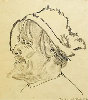 Homeless Prints: Konstantin Stanislavsky as Satin in the play The Lower Depths by M