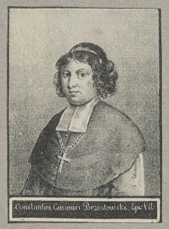 Portrety Prints: Konstanty Kazimierz Brzostowski (1644 1722 Dąbrowno)