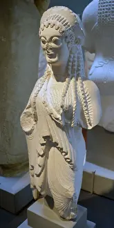 Outstretched Prints: Kore 675 from Athenian Acropolis