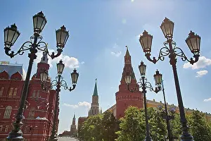 Russian Federation Prints: Kremlin, Moscow, Russia, Europe