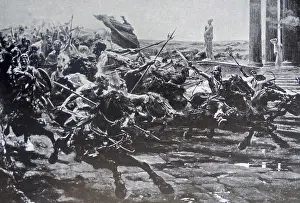 1860 Prints: La invasion de los bárbaros 1887