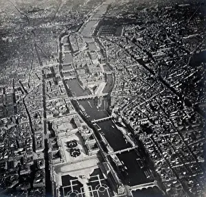 Ville Prints: La Seine, Île Saint-Louis, the city