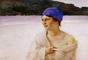 Loch Prints: A Lady of the Loch Side. Sir William Russell Flint (1880-1969)