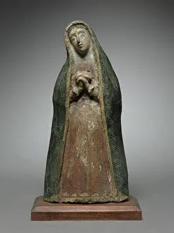 Thth Prints: Our Lady of Sorrows: santo de bulto