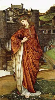 Oil On Canvas Prints: Our Lady of the Water Gate. John Roddam Spencer Stanhope (1829-1908)