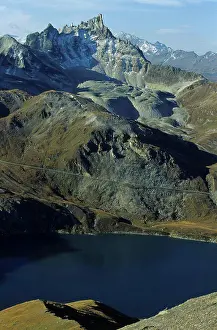 Afrasia Prints: Lake Sassière Vanoise National Park Alps France