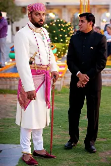 Holi Prints: Lakshaya Raj, son and heir of 76th Maharana of Mewar