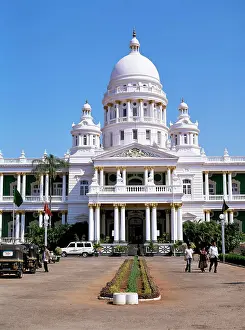 Hotel Prints: Lalitha Mahal Hotel former palace for guests of the maharajah