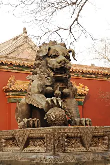 Traveling Prints: Lama Temple or Yonghè Gong. Buddhist temple in Beijing; China