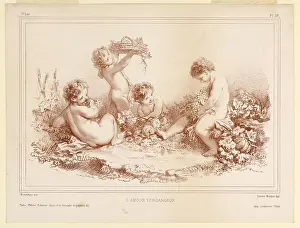 Gathering Prints: L'amour Vendangeur, Emile Wattier