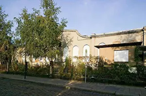 Saxony Prints: THE LAMP FACTORY IN DRESDEN-LOeBTAU