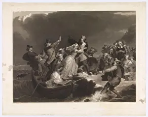 Difficult Prints: The Landing of the Pilgrims at Plymouth Rock