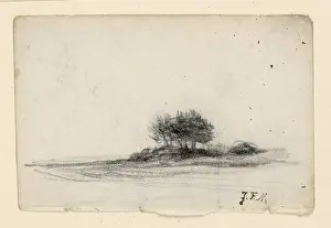 1870 Prints: Landscape, Jean-Francois Millet