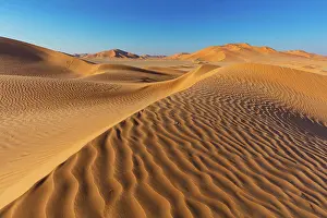 Strukturen Prints: Landscape at Oman, Sand, Desert