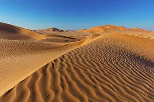 Strukturen Prints: Landschaft im Oman, Oman, Sand