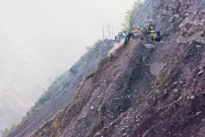 Kashmir Prints: Landslide Triggered By The 8 October 2005 Earthquake