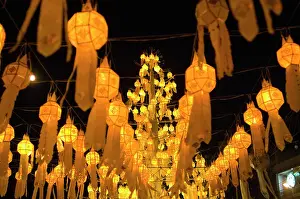 Meditation Prints: Lanterns for Loi Krathong festival