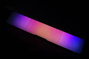Notebook Prints: Lapton screen light on the touchpad
