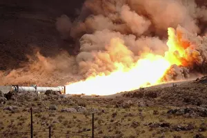 Nasa Prints: Largest Rocket in the World Successfully Test Fired