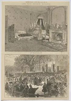 Edifices Prints: The Late Emperor Napoleon, Room where the Emperor Died