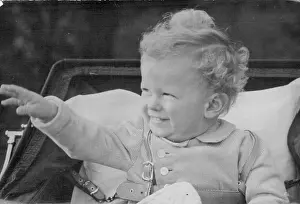 1936 Prints: Latest Picture Of Young Prince Edward: Son Of-The Duke And Duchess Of Kent - This Delightful study of Prince Edward