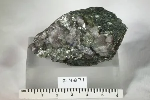 Mineral Prints: Lawsonite. minerals. North America; USA; California; Marin County; Tiburon