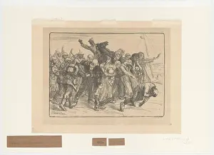 1925 Prints: Le Bouclier Vivant; Devambez (couples; Publisher; 1900-1940)
