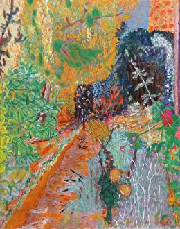 Pierre Bonnard、JARDIN MERIDIONAL AU Le Jardin au Cannet: A Bonnard Print from 1936. Art Prints