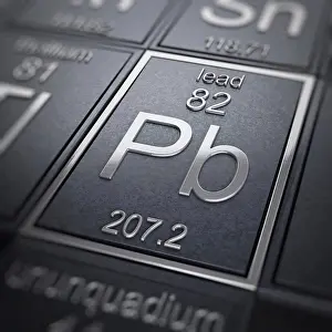 Metallic Prints: Lead (Chemical Element)