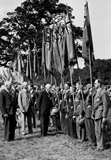 1932 Prints: Legion Rally: Royal Inspection