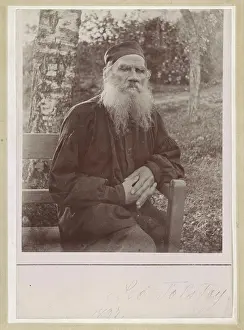 Thoughtful Prints: Leo Tolstoy 1897 - digital file from original photo | Library of Congress