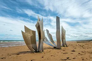 Ambiance Prints: Les Braves de Saint-Laurent-sur-Mer monument