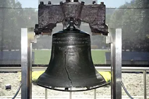 Colonies Prints: LIBERTY BELL PHILADELPHIA PENNSYLVANIA USA