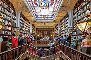 Portuguese Prints: Libreria Lello (Livraria Lello)