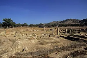 Libya Prints: Libya, Near Benghazi, Ptolemais (Tolmeita), Roman Villa
