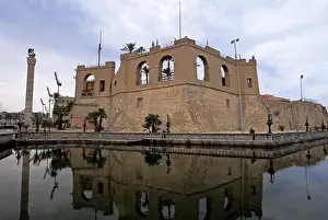 Museums Prints: LIBYA, TRIPOLI, RED CASTLE AND NATIONAL MUSEUM