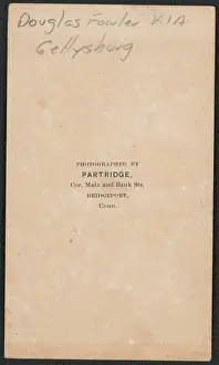 Douglas Prints: Lieutenant Colonel Douglas Fowler of Co