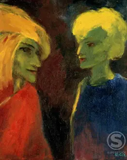 Profiles Prints: Light Charms (Lichtzauber) 1947 Emil Nolde (1867-1956/German)