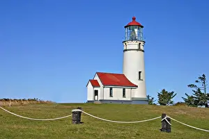 Shaped Prints: Lighthouse in Cape Blanco State Park near Port Orford Oregon