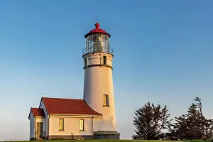 State Park Prints: Lighthouse at Cape Blanco State Park, Oregon, USA