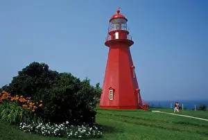Countries Prints: lighthouse, Gaspe Peninsula, Quebec