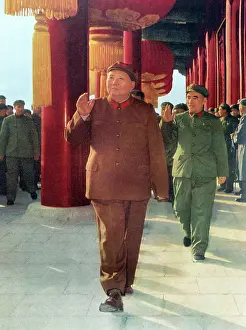 Commander Prints: Lin Biao with Mao Zedong (Chinese leader)