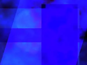Ambiance Prints: Linear Textured Blue Computer Generated Graphic