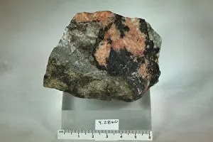 Mineral Prints: Lithiophilite. minerals. North America; USA; Arizona; Yavapai County; White Picacho District