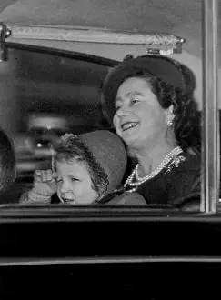 Lady Elizabeth Bowes Prints: The Little Princess Was Surprised - Princess Anne