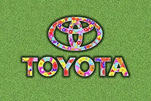 Ecological Prints: Logo of the car manufacturer Toyota
