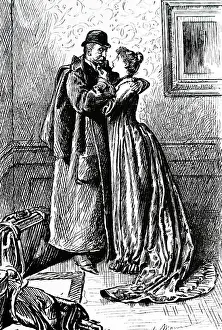 Telephone Prints: The London/Paris telephone service was opened on 28th March 1891. 14th April 1891