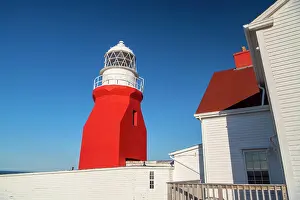 Moody Prints: Long Point lighthouse, Crow Head, Newfoundland and Labrador, NL, Canada